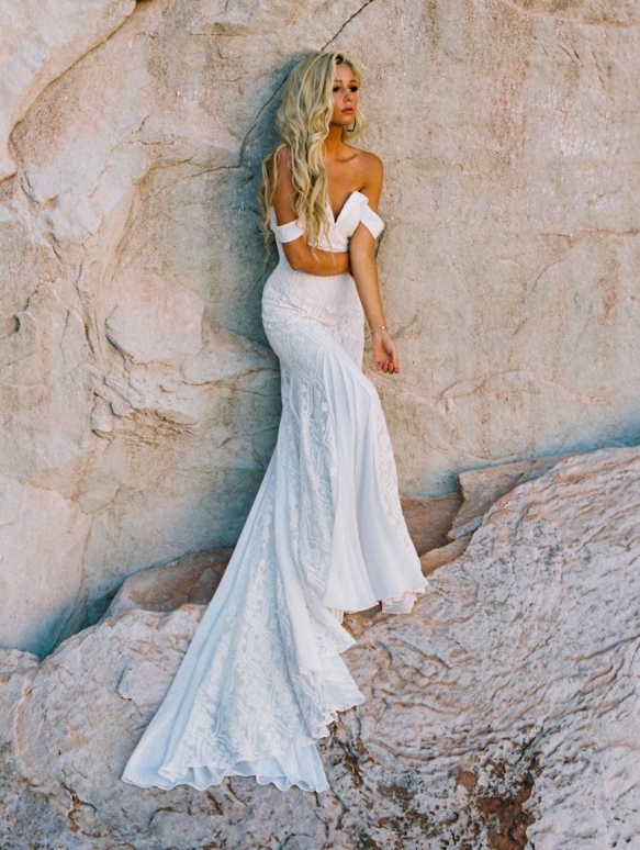 Boho Wedding Dress Cornwall4